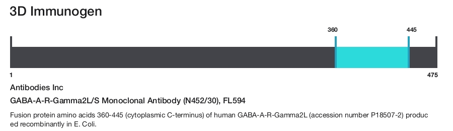 GABA-A-R-Gamma2L/S Monoclonal Antibody (N452/30), FL594