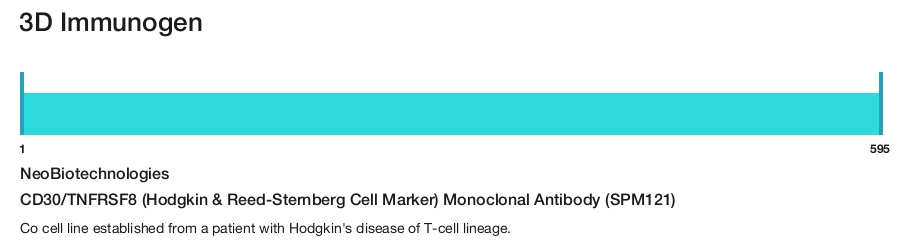 CD30/TNFRSF8 (Hodgkin & Reed-Sternberg Cell Marker) Monoclonal Antibody (SPM121)