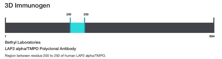 LAP2 alpha/TMPO Polyclonal Antibody