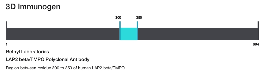 LAP2 beta/TMPO Polyclonal Antibody