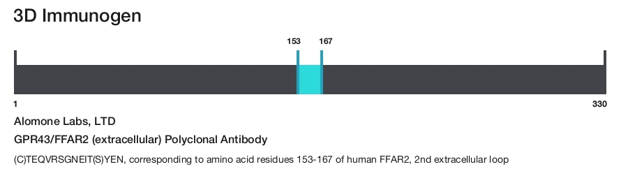 GPR43/FFAR2 (extracellular) Polyclonal Antibody