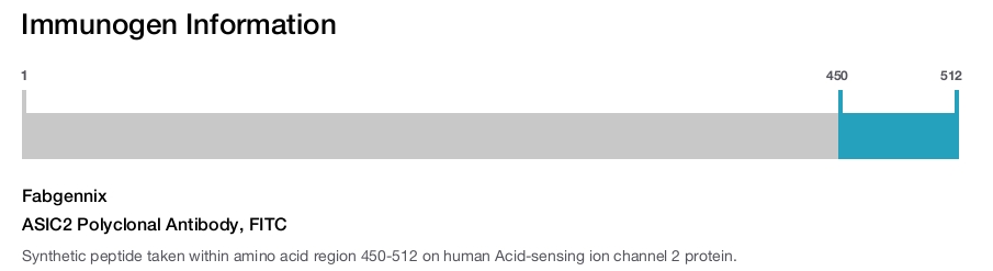 ASIC2 Polyclonal Antibody, FITC