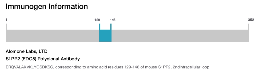 S1PR2 (EDG5) Polyclonal Antibody