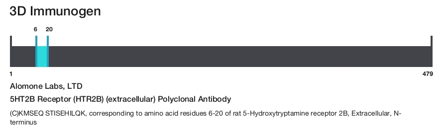 5HT2B Receptor (HTR2B) (extracellular) Polyclonal Antibody