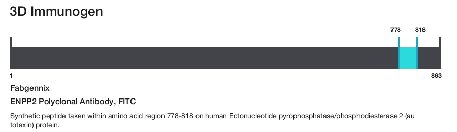 ENPP2 Polyclonal Antibody, FITC