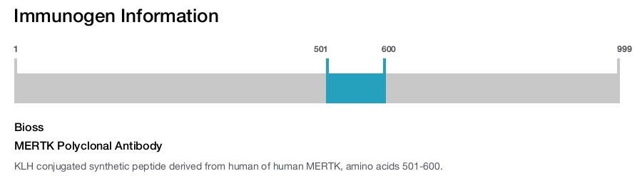 MERTK Polyclonal Antibody