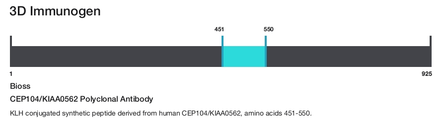 CEP104/KIAA0562 Polyclonal Antibody