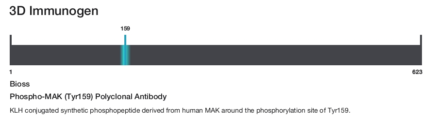Phospho-MAK (Tyr159) Polyclonal Antibody