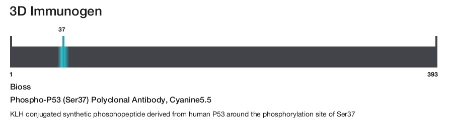 Phospho-P53 (Ser37) Polyclonal Antibody, Cyanine5.5