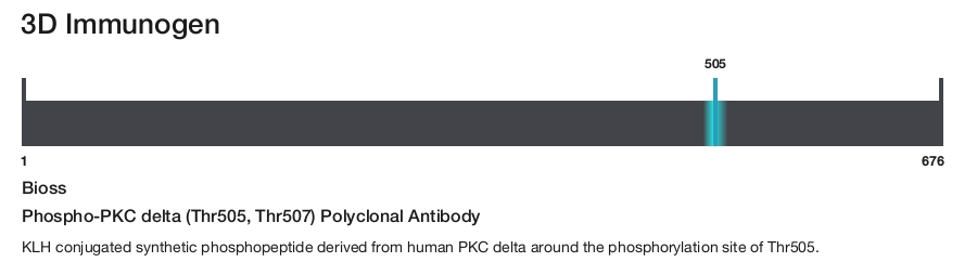 Phospho-PKC delta (Thr505, Thr507) Polyclonal Antibody