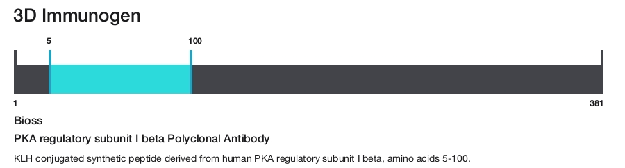 PKA regulatory subunit I beta Polyclonal Antibody