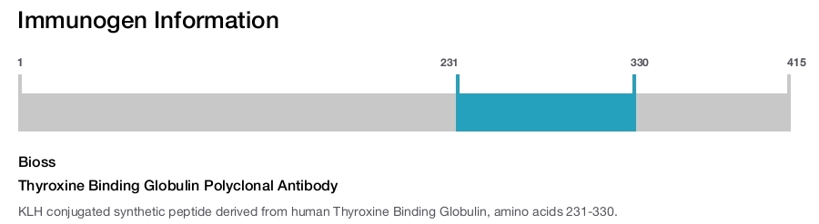 Thyroxine Binding Globulin Polyclonal Antibody