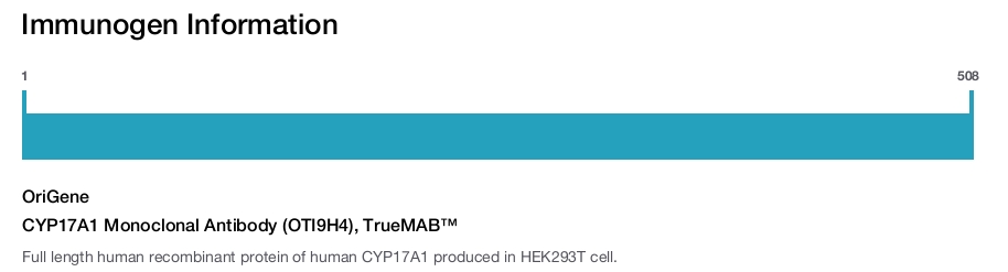 CYP17A1 Monoclonal Antibody (OTI9H4), TrueMAB™