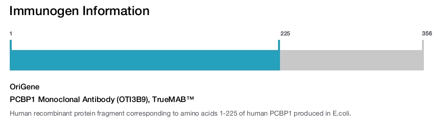 PCBP1 Monoclonal Antibody (OTI3B9), TrueMAB™