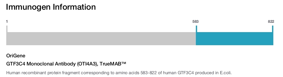 GTF3C4 Monoclonal Antibody (OTI4A3), TrueMAB™
