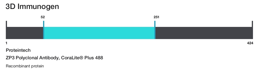 ZP3 Polyclonal Antibody, CoraLite&reg; Plus 488