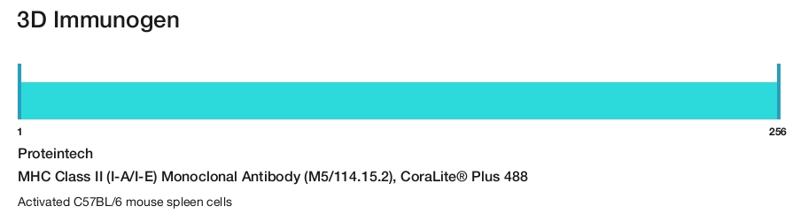 MHC Class II (I-A/I-E) Monoclonal Antibody (M5/114.15.2), CoraLite&reg; Plus 488