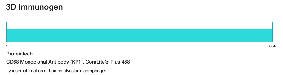 CD68 Monoclonal Antibody (KP1), CoraLite&reg; Plus 488