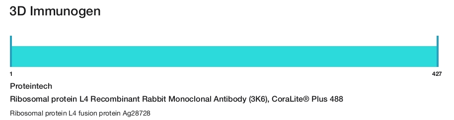 Ribosomal protein L4 Recombinant Rabbit Monoclonal Antibody (3K6), CoraLite&reg; Plus 488