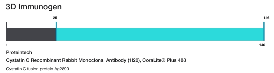 Cystatin C Recombinant Rabbit Monoclonal Antibody (1I20), CoraLite&reg; Plus 488
