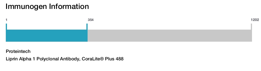 Liprin Alpha 1 Polyclonal Antibody, CoraLite® Plus 488