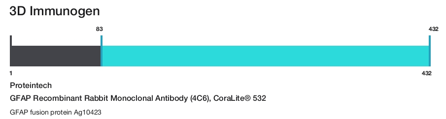 GFAP Recombinant Rabbit Monoclonal Antibody (4C6), CoraLite&reg; 532