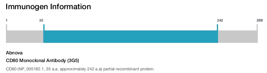 CD80 Monoclonal Antibody (3G5)