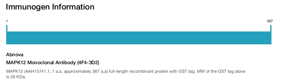 MAPK12 Monoclonal Antibody (4F4-3D2)