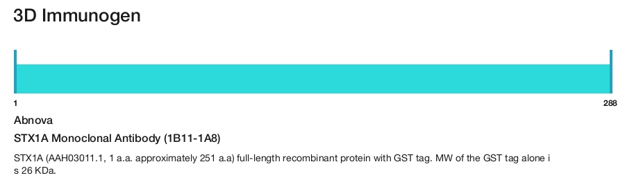 STX1A Monoclonal Antibody (1B11-1A8)