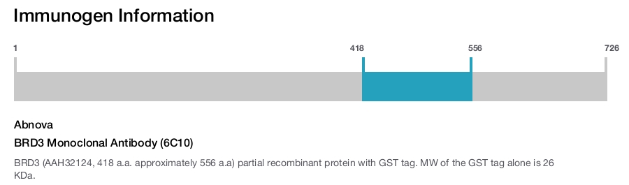 BRD3 Monoclonal Antibody (6C10)