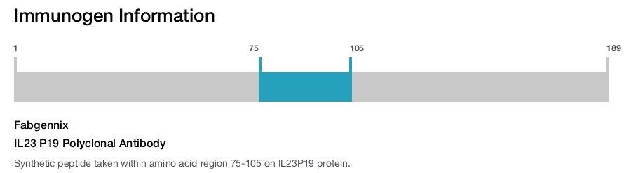 IL23 P19 Polyclonal Antibody