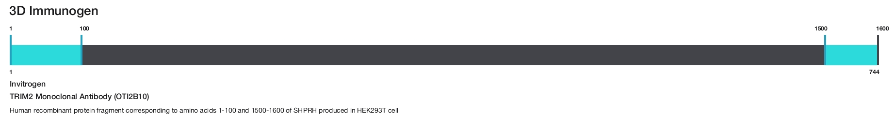 TRIM2 Monoclonal Antibody (OTI2B10)