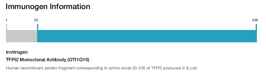 TFPI2 Monoclonal Antibody (OTI1G10)