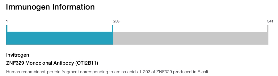 ZNF329 Monoclonal Antibody (OTI2B11)