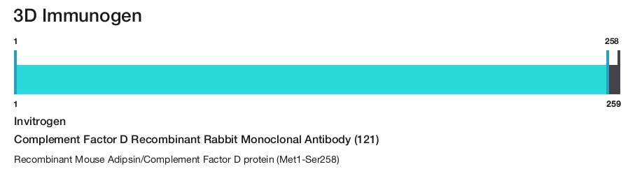 Complement Factor D Recombinant Rabbit Monoclonal Antibody (121)