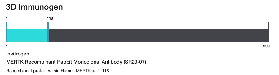 MERTK Recombinant Rabbit Monoclonal Antibody (SR29-07)