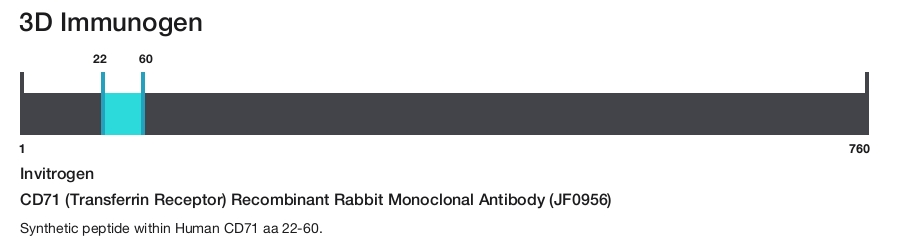 CD71 (Transferrin Receptor) Recombinant Rabbit Monoclonal Antibody (JF0956)