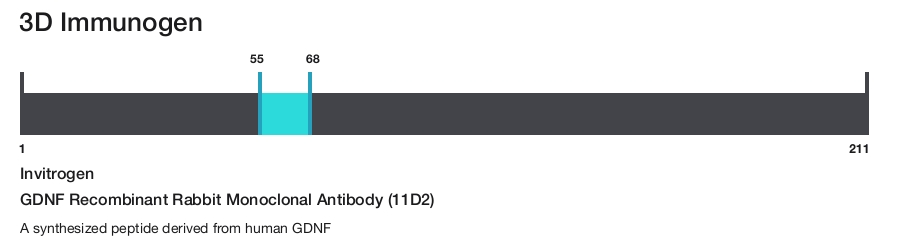 GDNF Recombinant Rabbit Monoclonal Antibody (11D2)
