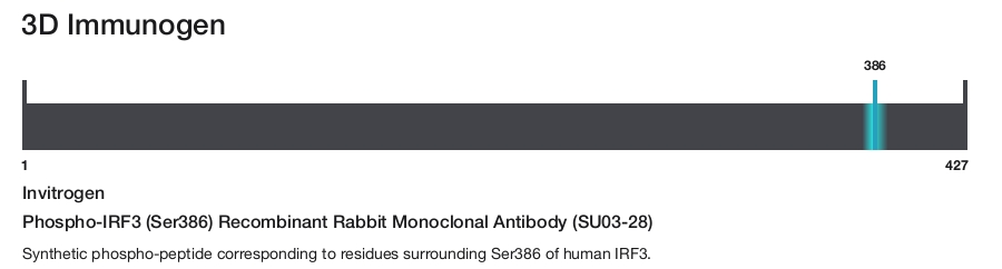 Phospho-IRF3 (Ser386) Recombinant Rabbit Monoclonal Antibody (SU03-28)