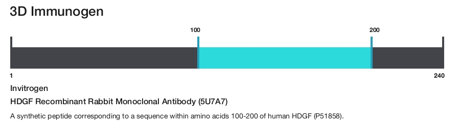 HDGF Recombinant Rabbit Monoclonal Antibody (5U7A7)