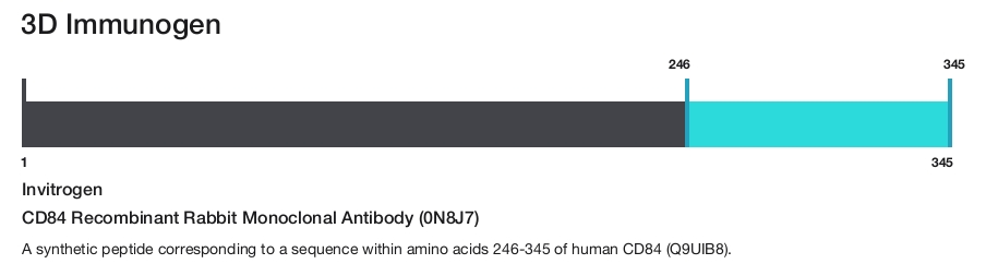 CD84 Recombinant Rabbit Monoclonal Antibody (0N8J7)