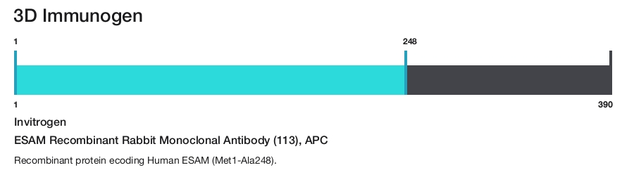 ESAM Recombinant Rabbit Monoclonal Antibody (113), APC
