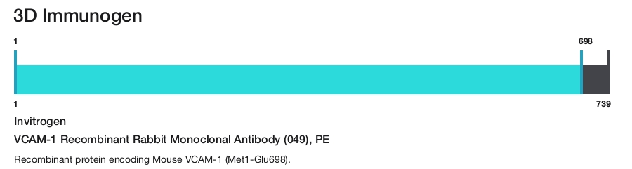 VCAM-1 Recombinant Rabbit Monoclonal Antibody (049), PE
