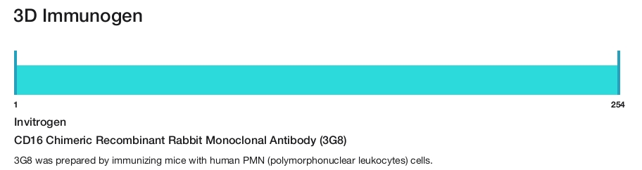 CD16 Chimeric Recombinant Rabbit Monoclonal Antibody (3G8)
