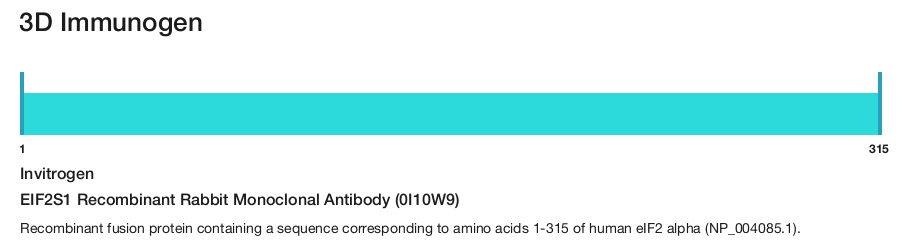 EIF2S1 Recombinant Rabbit Monoclonal Antibody (0I10W9)