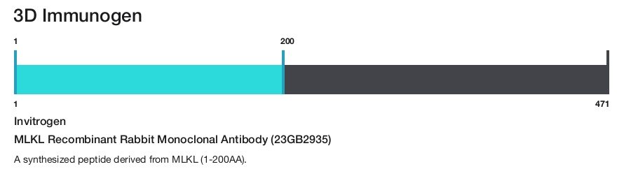 MLKL Recombinant Rabbit Monoclonal Antibody (23GB2935)
