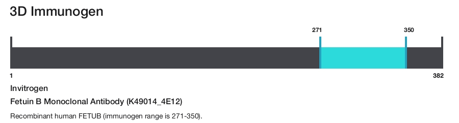 Fetuin B Monoclonal Antibody (K49014_4E12)