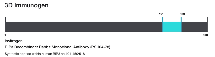 RIP3 Recombinant Rabbit Monoclonal Antibody (PSH04-78)