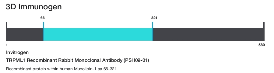 TRPML1 Recombinant Rabbit Monoclonal Antibody (PSH09-01)