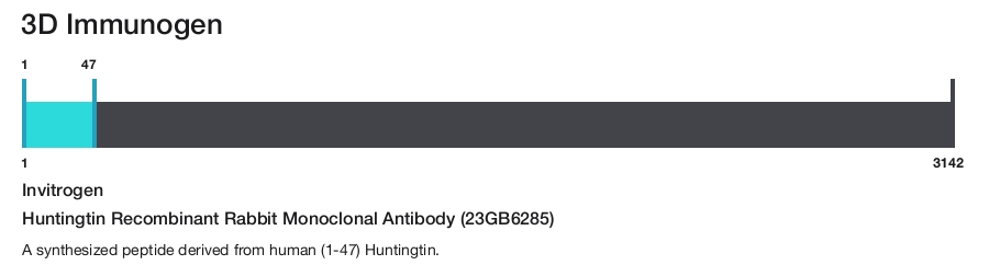 Huntingtin Recombinant Rabbit Monoclonal Antibody (23GB6285)